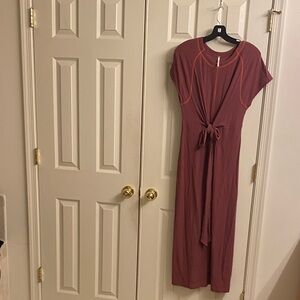 Free People Elegant Mauve Maxi Dress
